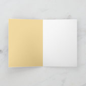 Llama Herder op Tan Blank Personaliseer Kaart (Binnen)