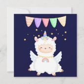 Llama Holiday Card Feestdagenkaart (Voorkant)