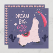 Llama Holiday Card Feestdagenkaart (Voorkant / Achterkant)