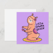 Llama Holiday Card Feestdagenkaart (Voorkant / Achterkant)