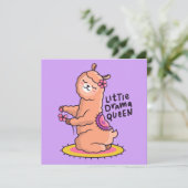 Llama Holiday Card Feestdagenkaart (Staand voorkant)