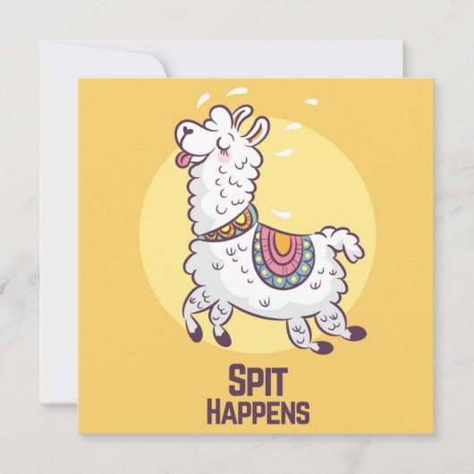 Llama Holiday Card Feestdagenkaart (Voorkant)