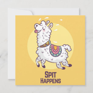 Llama Holiday Card Feestdagenkaart