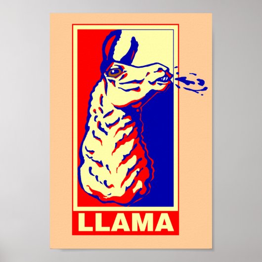 Llama Hope Poster (Voorkant)