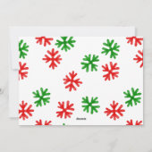 Llama houdt van kerstknuffels feestdagenkaart (Achterkant)