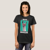 Llama Hug Dealer Llama Sunbria Animal Lama T-shirt (Voorkant volledig)