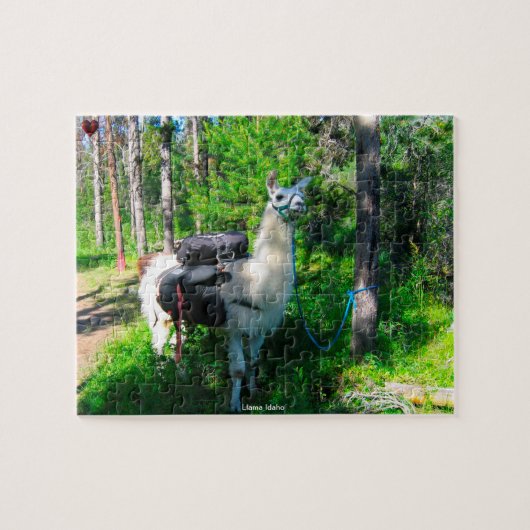 Llama Idaho Jigzaag Puzzle Legpuzzel (Horizontaal)
