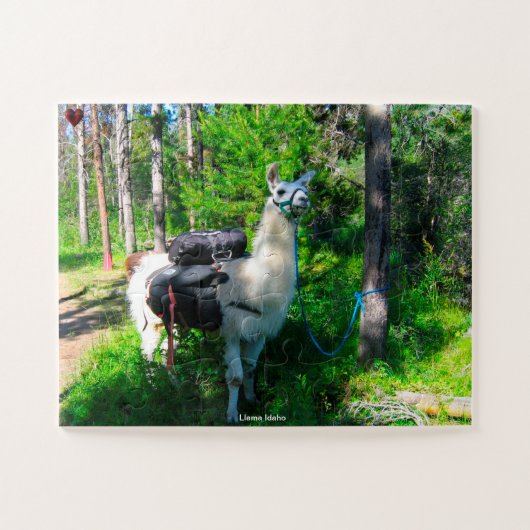 Llama Idaho Legpuzzel (Horizontaal)