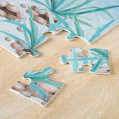 Llama Illustration - Llamazing Kinder Personalized Legpuzzel (Zijkant)