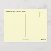 Llama in de Vallei van de Zielen Bolivia Briefkaart (Achterkant)