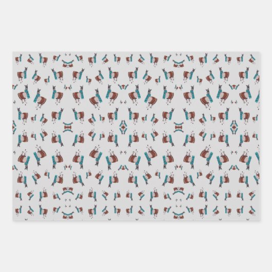 Llama Inpakpapier Vel (Voorkant)