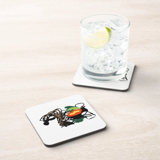 Llama joy bier onderzetter (Rechterzijde)