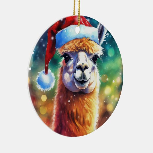 Llama Keramisch Ornament (Rechts)