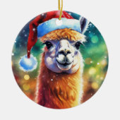 Llama Keramisch Ornament (Voorkant)