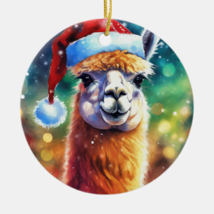 Llama Keramisch Ornament