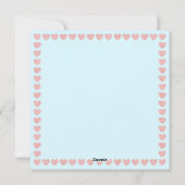 Llama Kerstkaart (Achterkant)