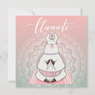 Llama Kerstkaart