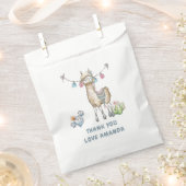 Llama Kids Birthday Party Bedankzakje (Geknipt)