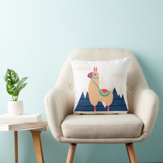 Llama Kussen (Stoel)