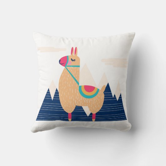 Llama Kussen (Achterkant)