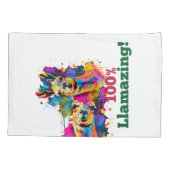 Llama Kussensloop (Achterkant-Links)