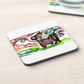 Llama Lazy Bier Onderzetter (Linkerzijde)