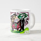 Llama Lazy Grote Koffiekop (Voorkant rechts)