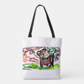 Llama Lazy Tote Bag (Achterkant)