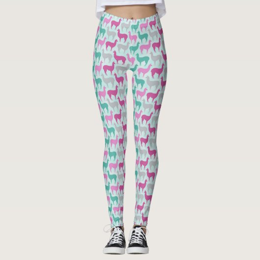 Llama-Leggings Leggings (Voorkant)