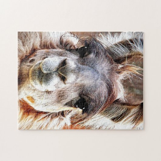 Llama Legpuzzel (Horizontaal)