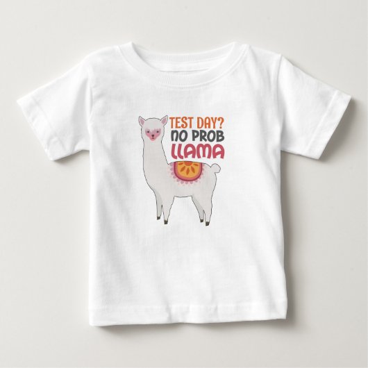 Llama-leraar Gift-testdag? Geen Prob Llama Gift (Voorkant)