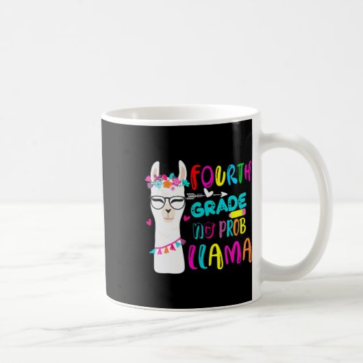 Llama-leraar in de vierde klas koffiemok (Rechts)