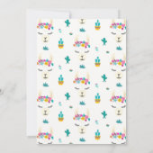 Llama leuk feest Verjaardagsuitnodiging Kaart (Achterkant)