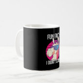 Llama Leuk Feit Het kan me niet schelen Koffiemok (Voorkant links)