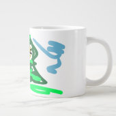 Llama leuk grote koffiekop (Rechts)