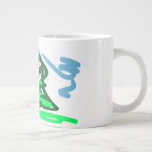 Llama leuk  grote koffiekop (Rechts)