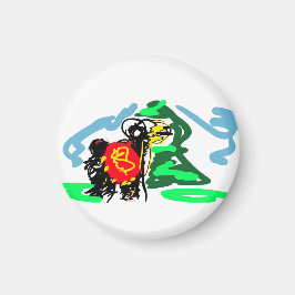Llama leuk magneet