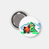 Llama leuk magneet (Voorkant / Achterkant)