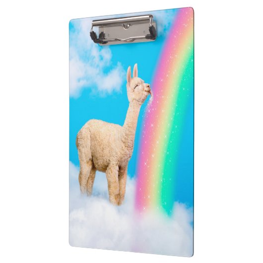 Llama Licking Rainbow Klembord (Links)