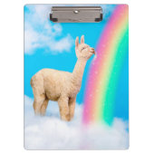 Llama Licking Rainbow Klembord (Voorkant)