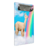 Llama Licking Rainbow Mini Klembord (Schuin)