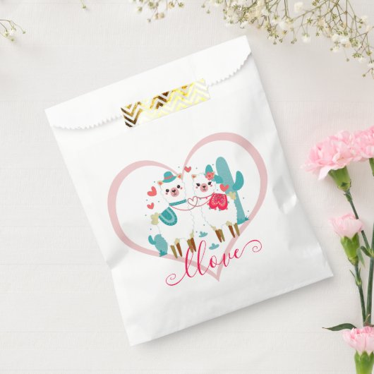 Llama Liefde  Bedankzakje (Gezegeld)