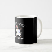 Llama liefde goede vibes school dabbing jongens ns koffiemok (Voorkant rechts)