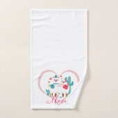 Llama Liefde  Handdoek (Handdoek)