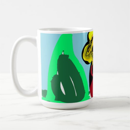 Llama liefde  koffiemok (Links)