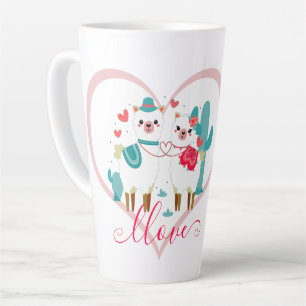 Llama Liefde  Latte Mok