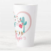 Llama Liefde  Latte Mok (Voorkant)