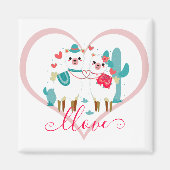 Llama Liefde Magneet (Voorkant)