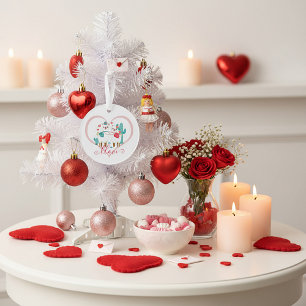 Llama Liefde  Ornament