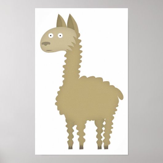 Llama liefde poster (Voorkant)